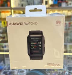 Huawei Watch D black blood pressure monitor Mly-b10 0