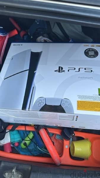 PS5 slim Original from Fattal 1TB with warranty sealed in the box 0