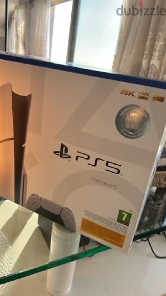 PS5 slim Original from Fattal 1TB with warranty sealed in the box 1