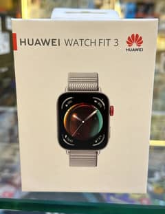 Huawei Watch Fit 3 Grey-Grey Nylon Strap exclusive & new offer 0