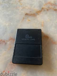 playstation 8 mb memory card