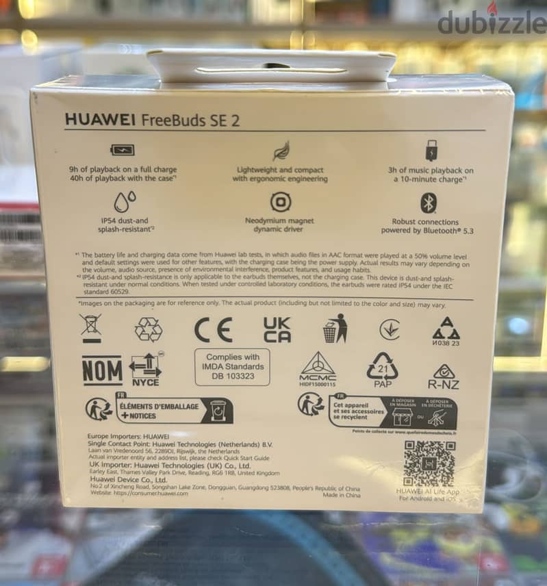 Huawei freebuds se 2 isle blue 1