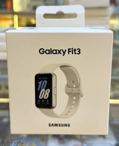 Samsung galaxy watch fit 3 silver original and New offer 0