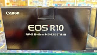 CANON EOS R10 RF-S 18-45mm F4.5-6.3 STM KIT Amazing & good offer