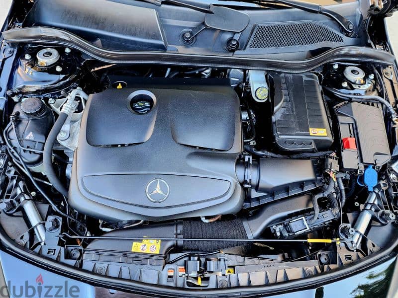 Mercedes-Benz CLA 250 "2018" 4MATIC 27000 MILES اجنبية شبه جديدة 19