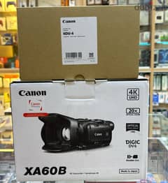 Canon 4k Camcorder +Hand grip XA60B