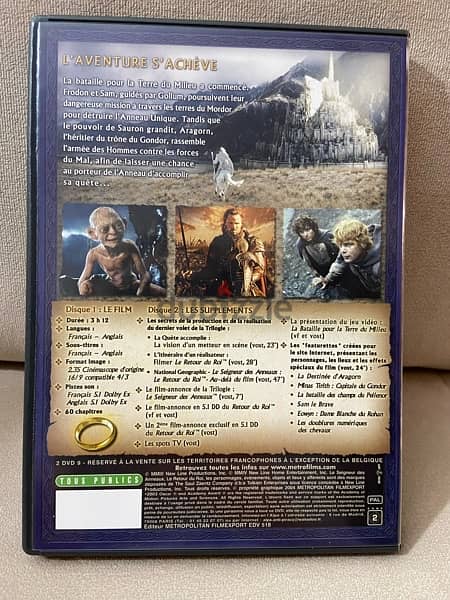 DVD The Lord of the Rings 8