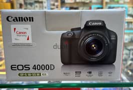 Canon Camera EOS 4000D EF-S 18-55 III Kit original and new price