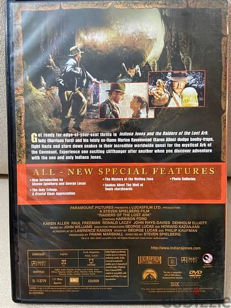 DVD Indiana Jones 4