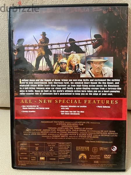 DVD Indiana Jones 6