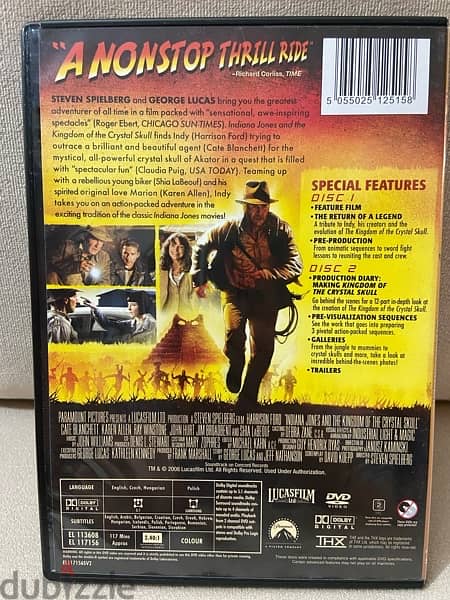 DVD Indiana Jones 10