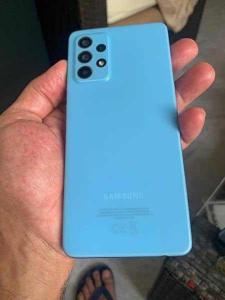 A52 samsung  phone  Bleu 4