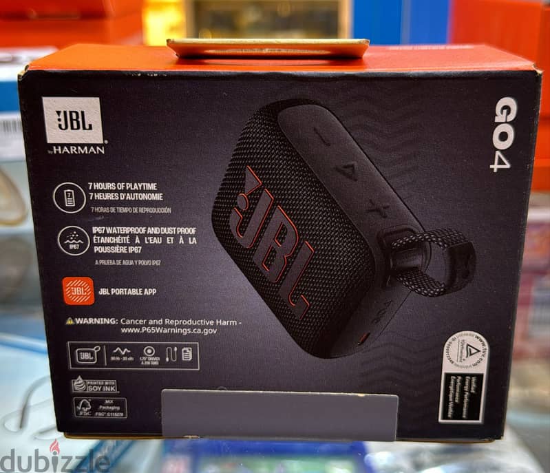 Jbl go 4  black great & best price 1