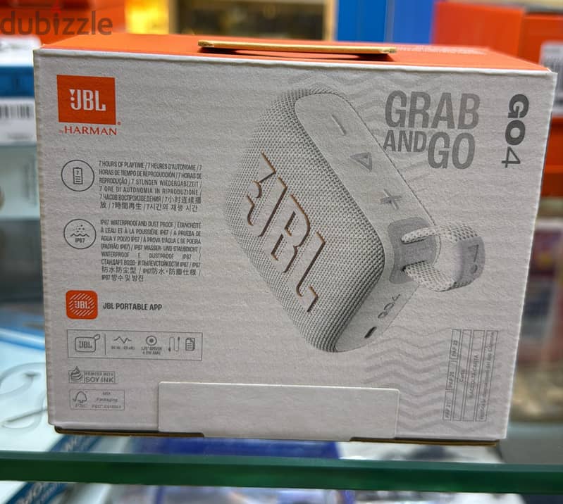 Jbl go 4  white original & new price 1