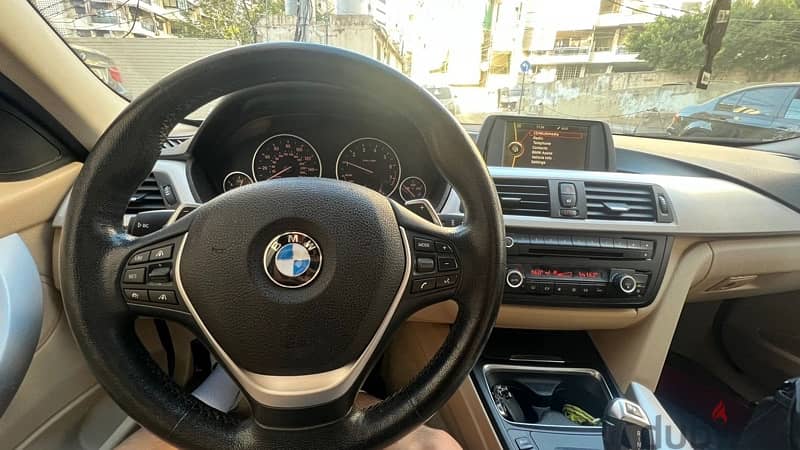 BMW 3-Series 328 2012 with special number 7