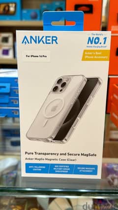 Anker MagGo Magnetic Clear Case 16 pro original & last price 0