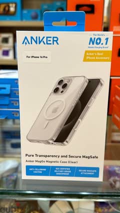 Anker MagGo Magnetic Clear Case 16 pro 0