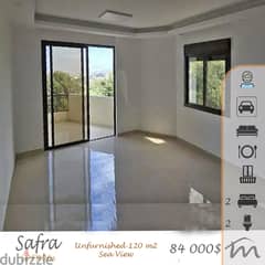 Safra | Brand New 2 Bedrooms Apartment | Open Sea View | Investment