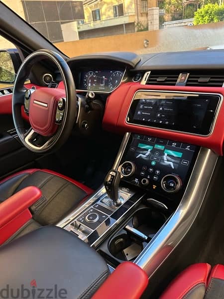 Range Rover Sport V6 Dynamic 2019 white on black & red (clean carfax) 6