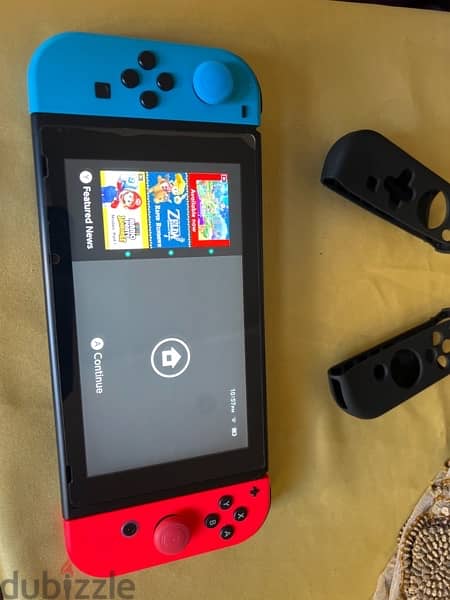 nintendo switch with all accessories 0