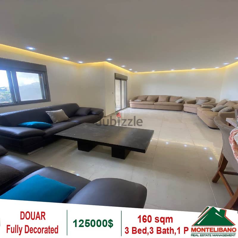 125000$!! Apartment for sale located in Douar 1