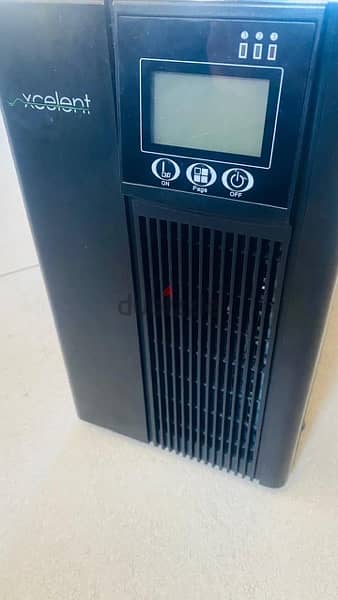 Ups xcellent 3KVA without batteries /lcd screen 1