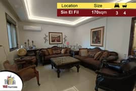 Sin El Fil 170m2 | High End | Greenery Street View | AA/WA | 0