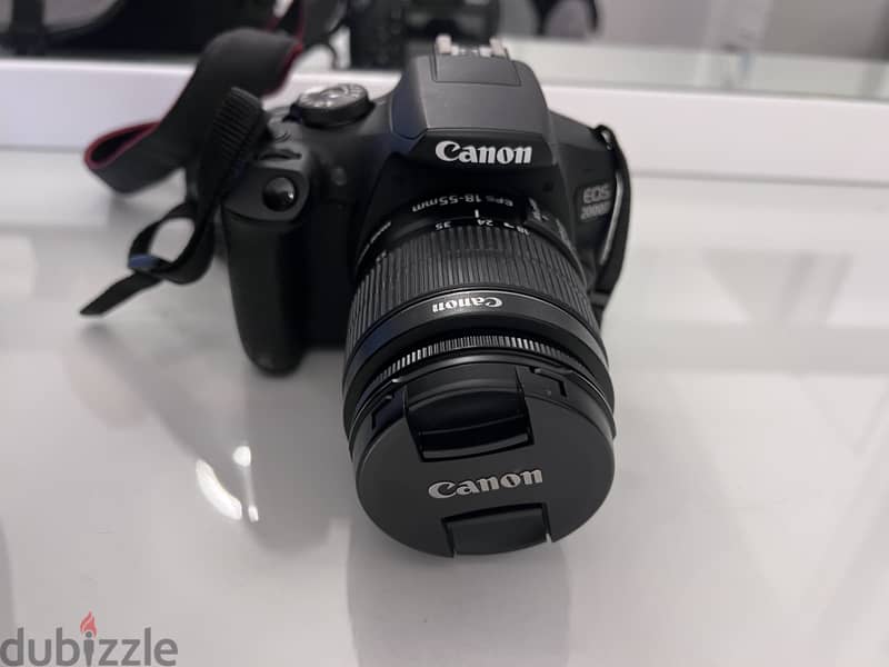 Canon 2000D Camera+f1.8 50mm lens 0