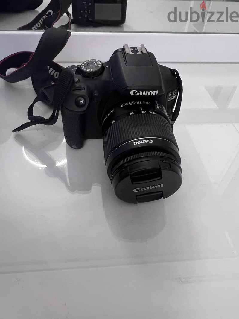 Canon 2000D Camera+f1.8 50mm lens 1