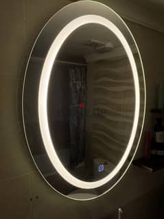 Oval Led Mirror bathroom