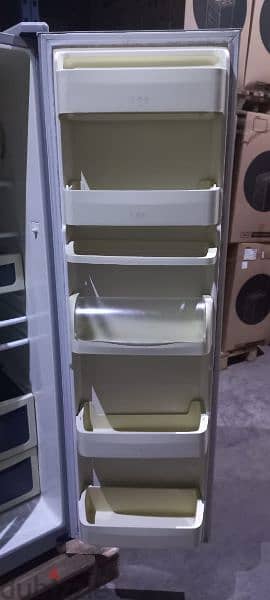 Side by Side Silver refrigerator for sale 2