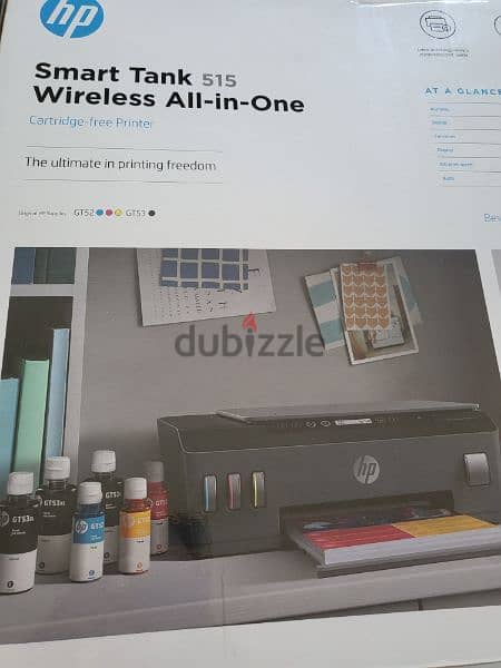 HP Tank 515 Wireless All in One 0