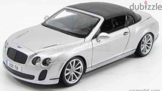 Bentley Continental Supersports(2010) diecast car model 1;18.