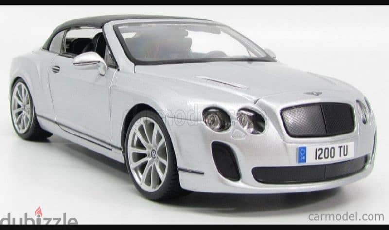 Bentley Continental Supersports(2010) diecast car model 1;18. 2