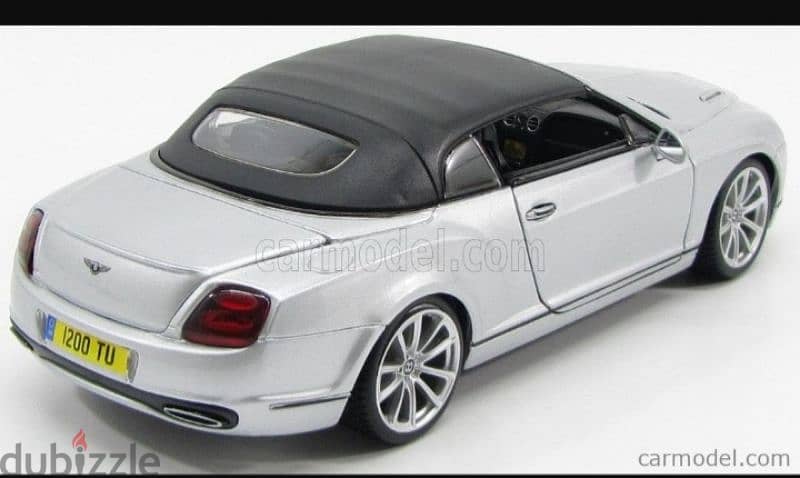 Bentley Continental Supersports(2010) diecast car model 1;18. 3