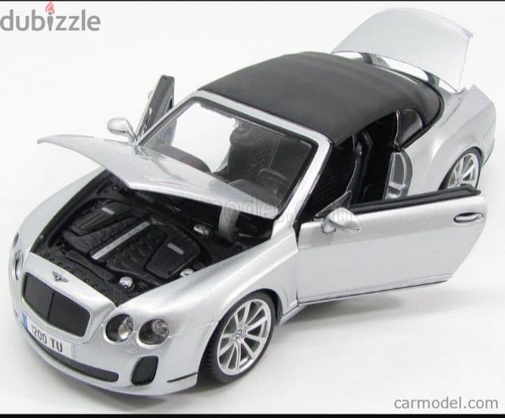 Bentley Continental Supersports(2010) diecast car model 1;18. 4