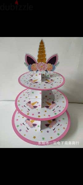 sweet unicorn birthday decoration 2