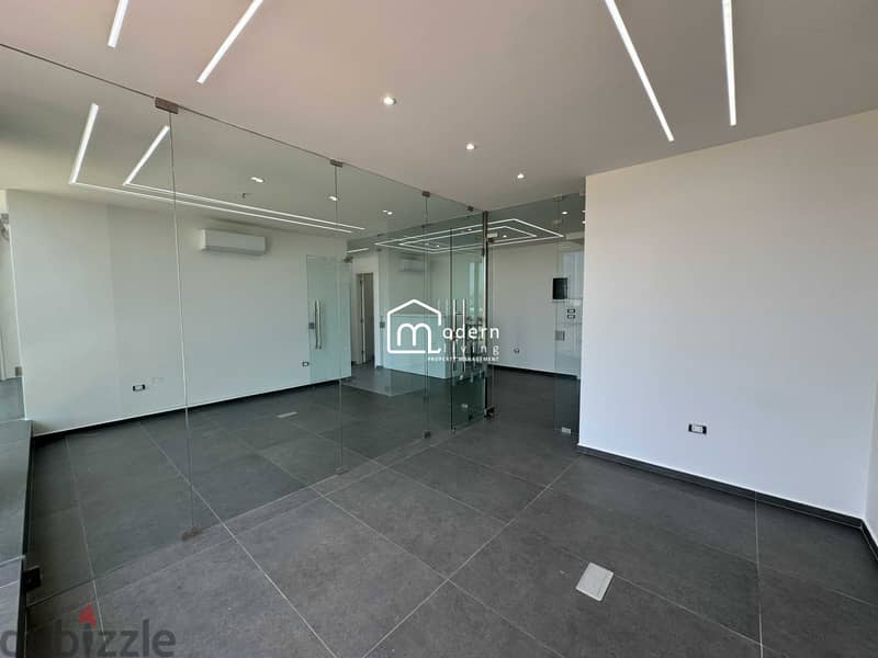 100 Sqm - Office For Rent in Mirna El Chalouhi 2