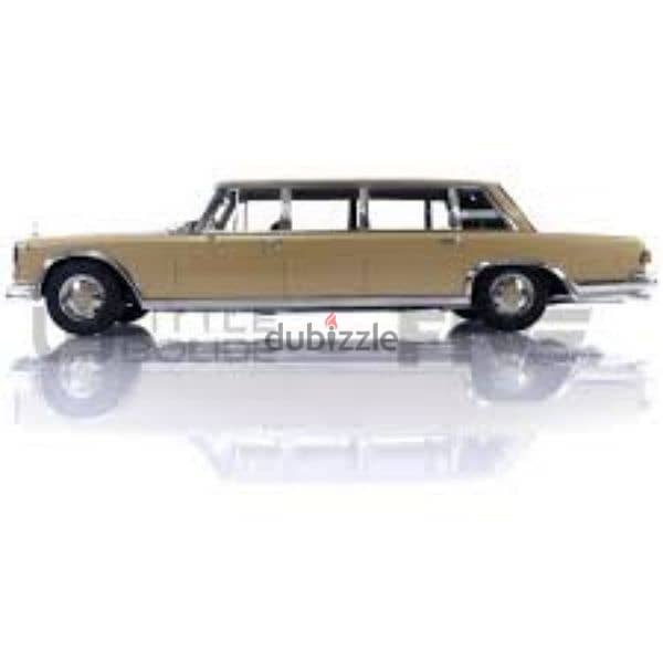 mercedes benz limousine pullman 600 by KK  in gold 2