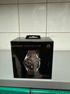 Huawei watch gt 3 46mm brown exclusive & last price 0