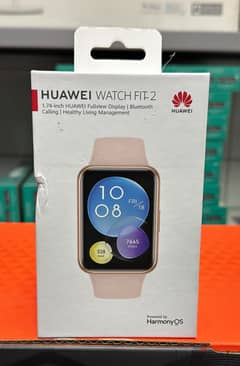 Huawei watch fit 2 active pink amazing & new offer