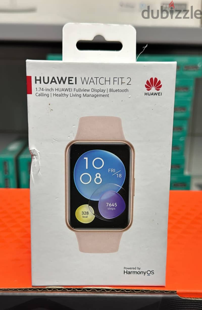 Huawei watch fit 2 active pink 0