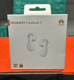 Huawei freebuds 5 white last original and New offer 0