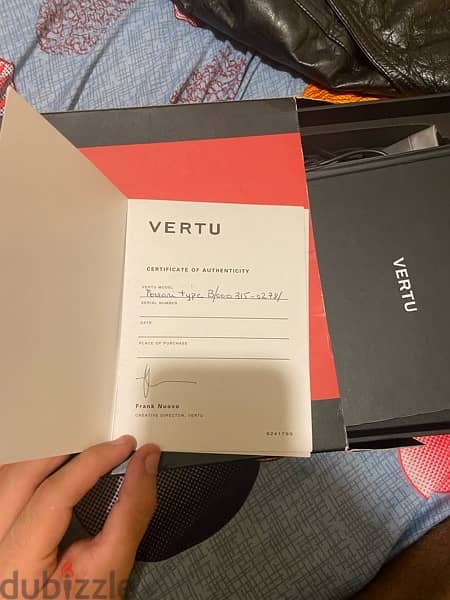 Ferrari Vertu Phone 1947 Authentic 2