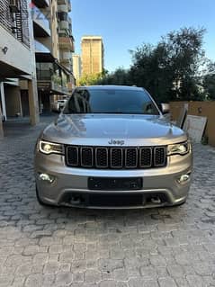 Jeep Grand Cherokee Limited Plus 75th anniversary 2017 gray on black 0