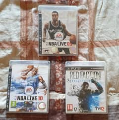 3 PS3 games 10$ 0