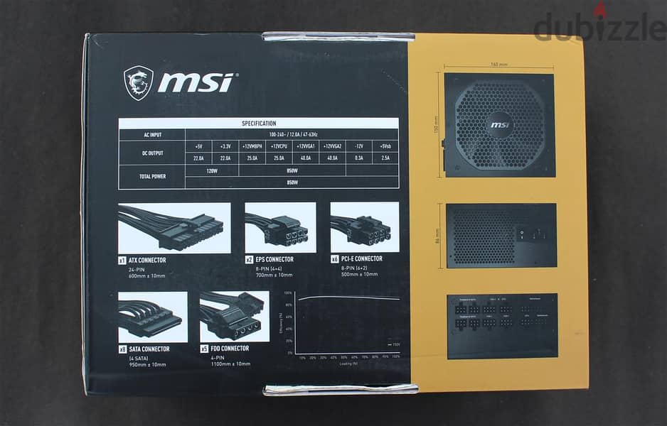 MSI MPG A750GF 1