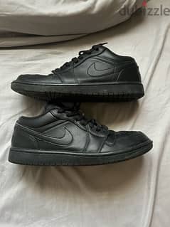 nike jordan low full black 0