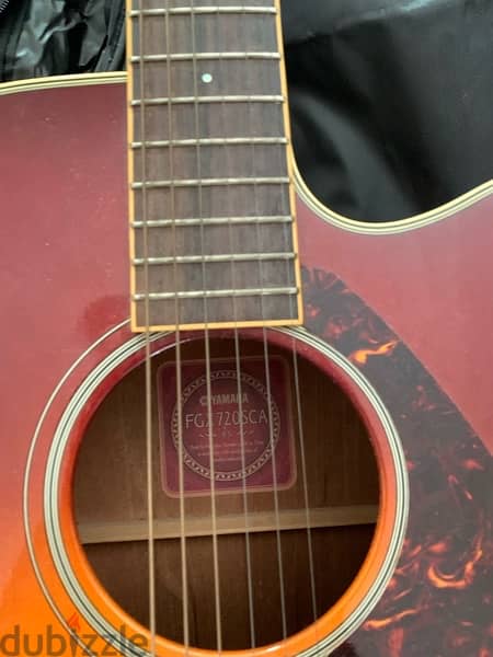 Acoustic Guitar Yamaha FGX720SCA 1