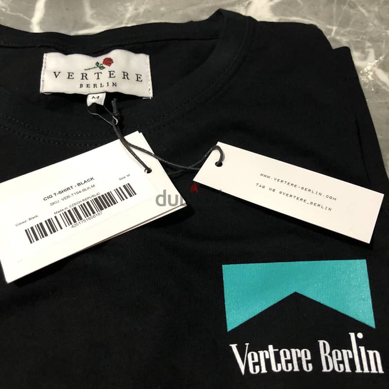 Vertere Berlin T-shirt Black M 13